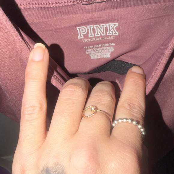 PINK Victoria’s Secret Plum Spaghetti Strap Top – XS - Picture 2 of 3